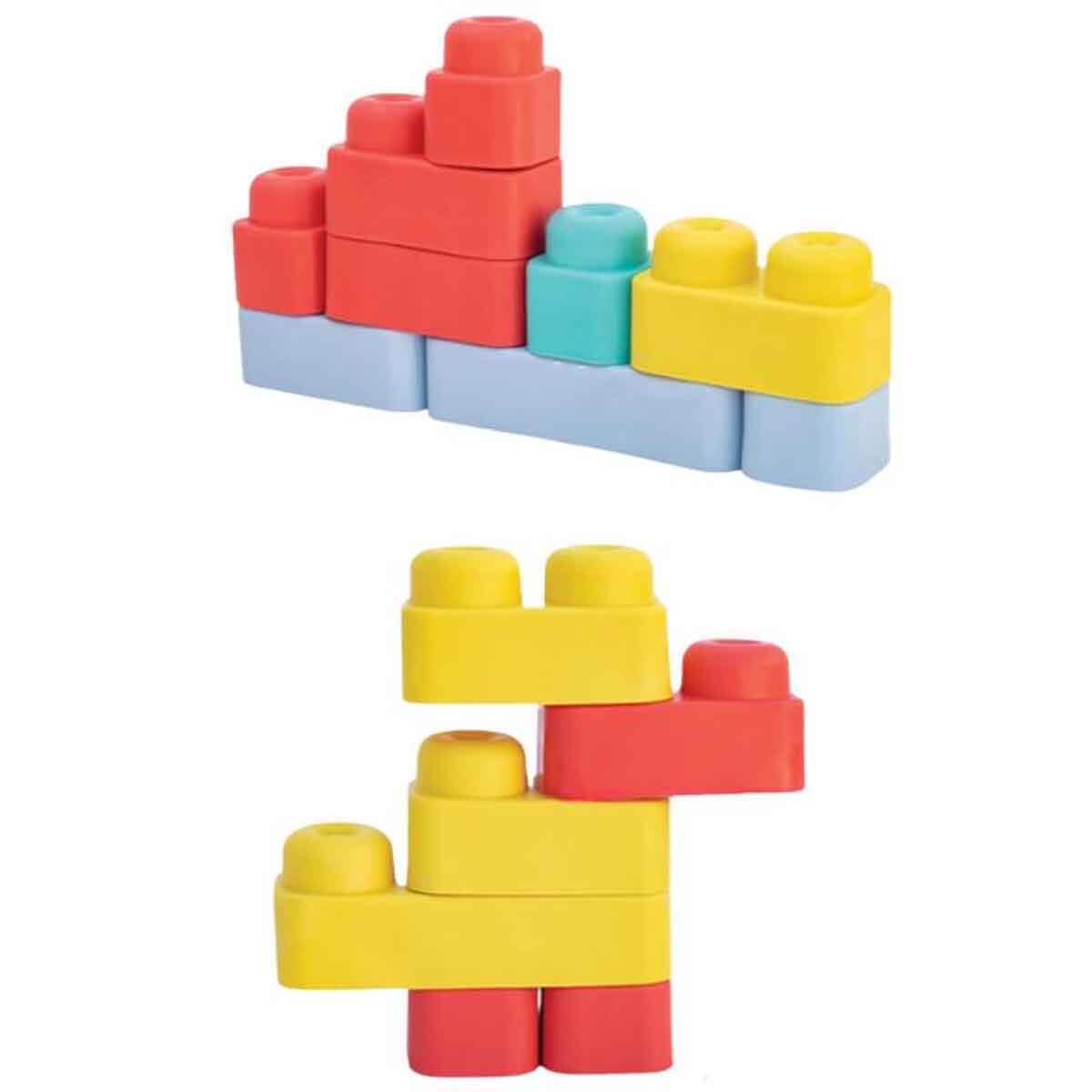 Kovalı Yumuşak Big Bloklar 18 Parça - Yeşil | Toyzz Shop