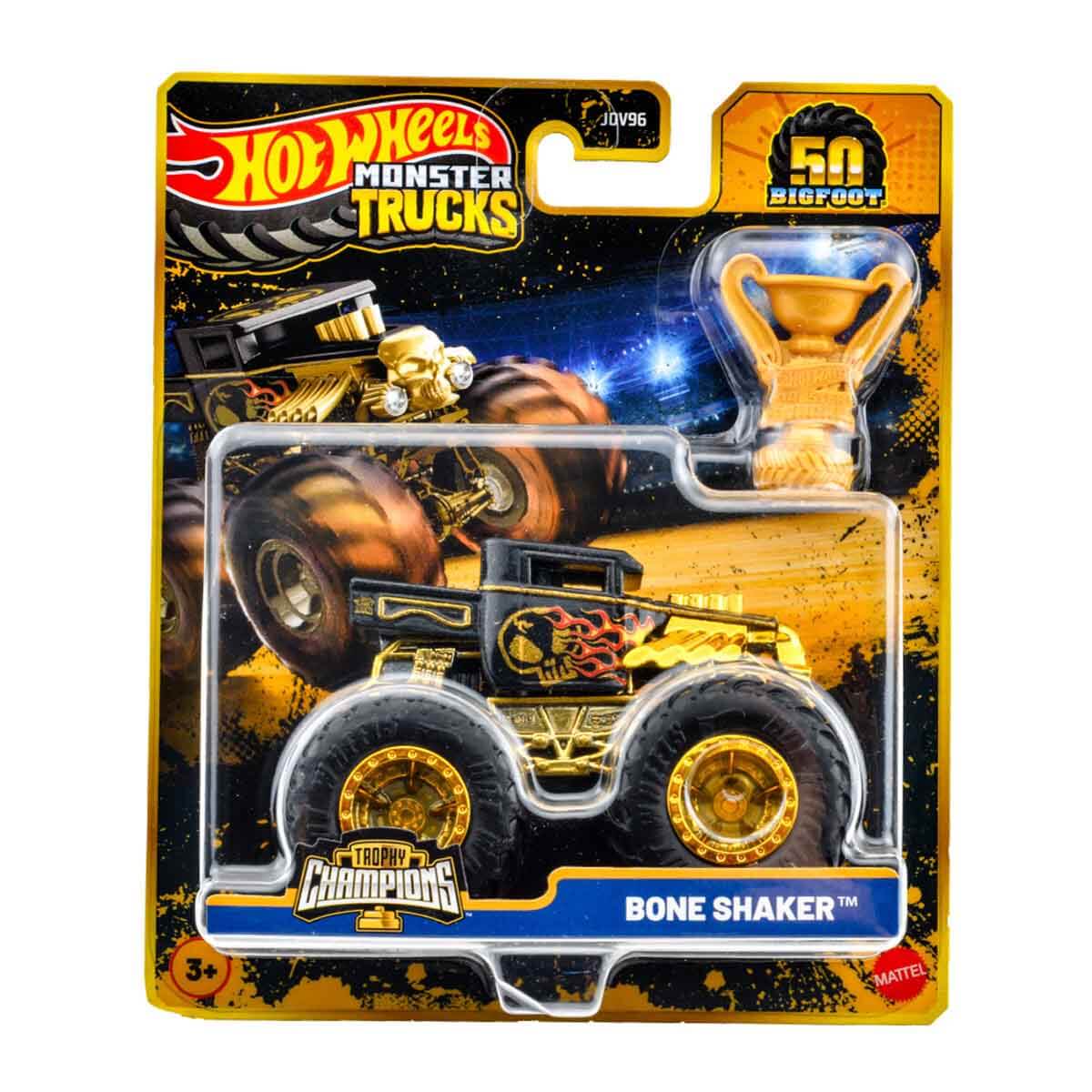 Hot Wheels Monster Trucks Bigfoot Trophy Şampiyonları Tekli