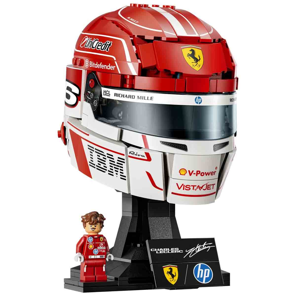 LEGO Editions Scuderia Ferrari HP Charles Leclerc Kaskı 43014 - 14