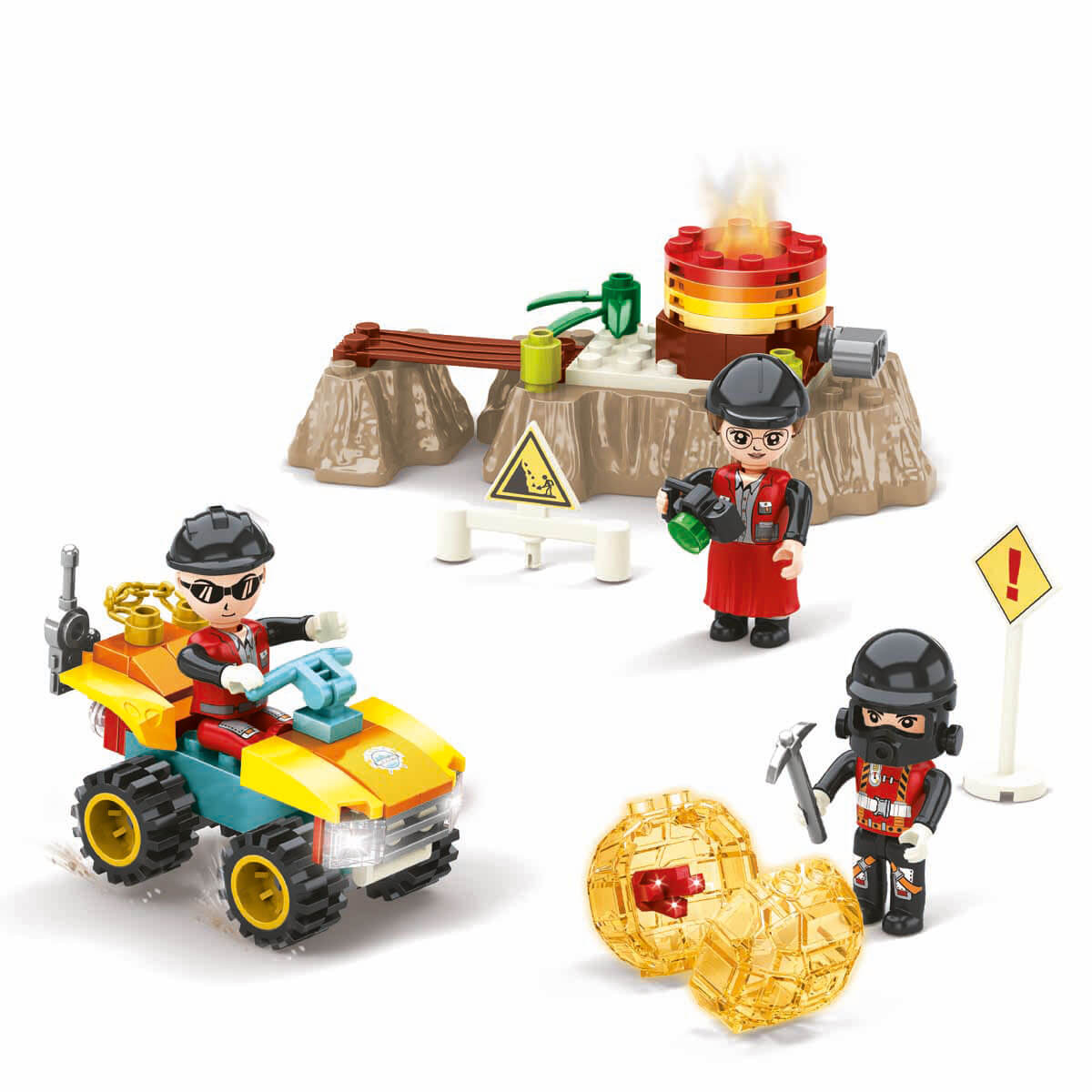 BLX Mining Altın Madeni ve Altın Keşfi Oyun Seti 29426 | Toyzz Shop
