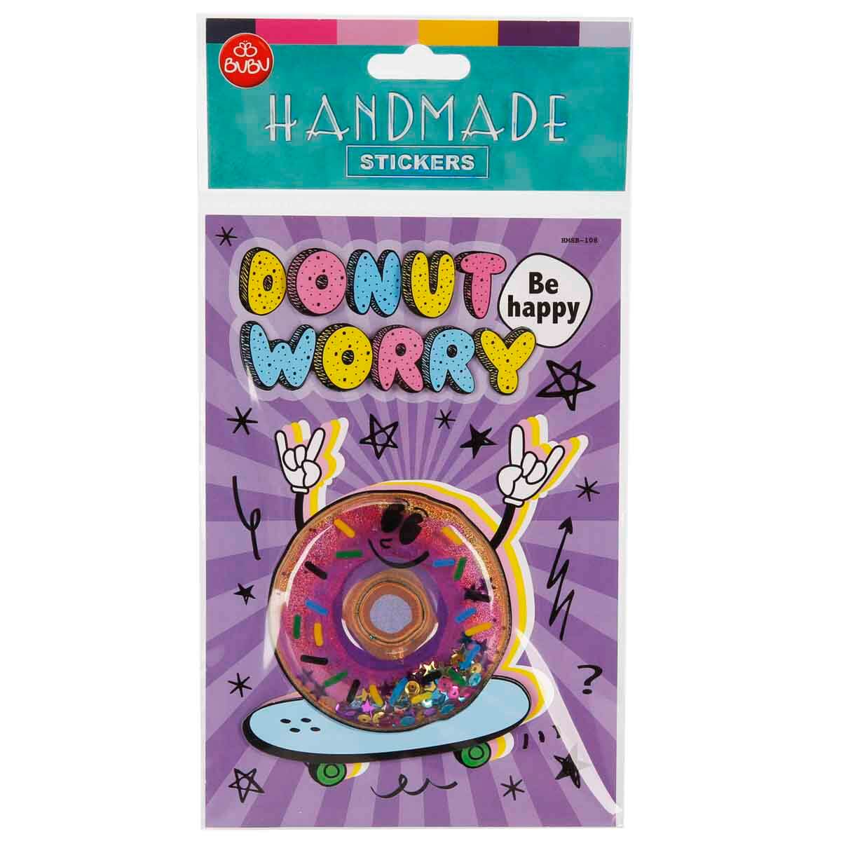 undefined - 0cca5_Donut_Worry_Sticker_Paketi_BUBUHMSB108.jpg