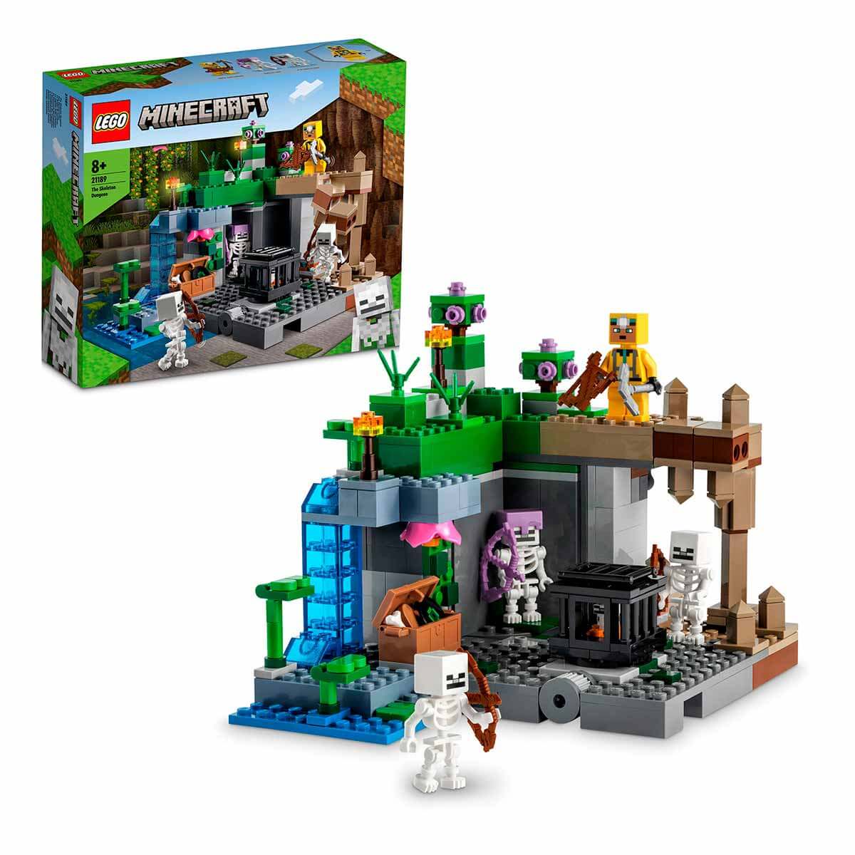 LEGO Minecraft İskelet Zindanı 21189 - 8 Yaş ve Üzeri Çocuklar