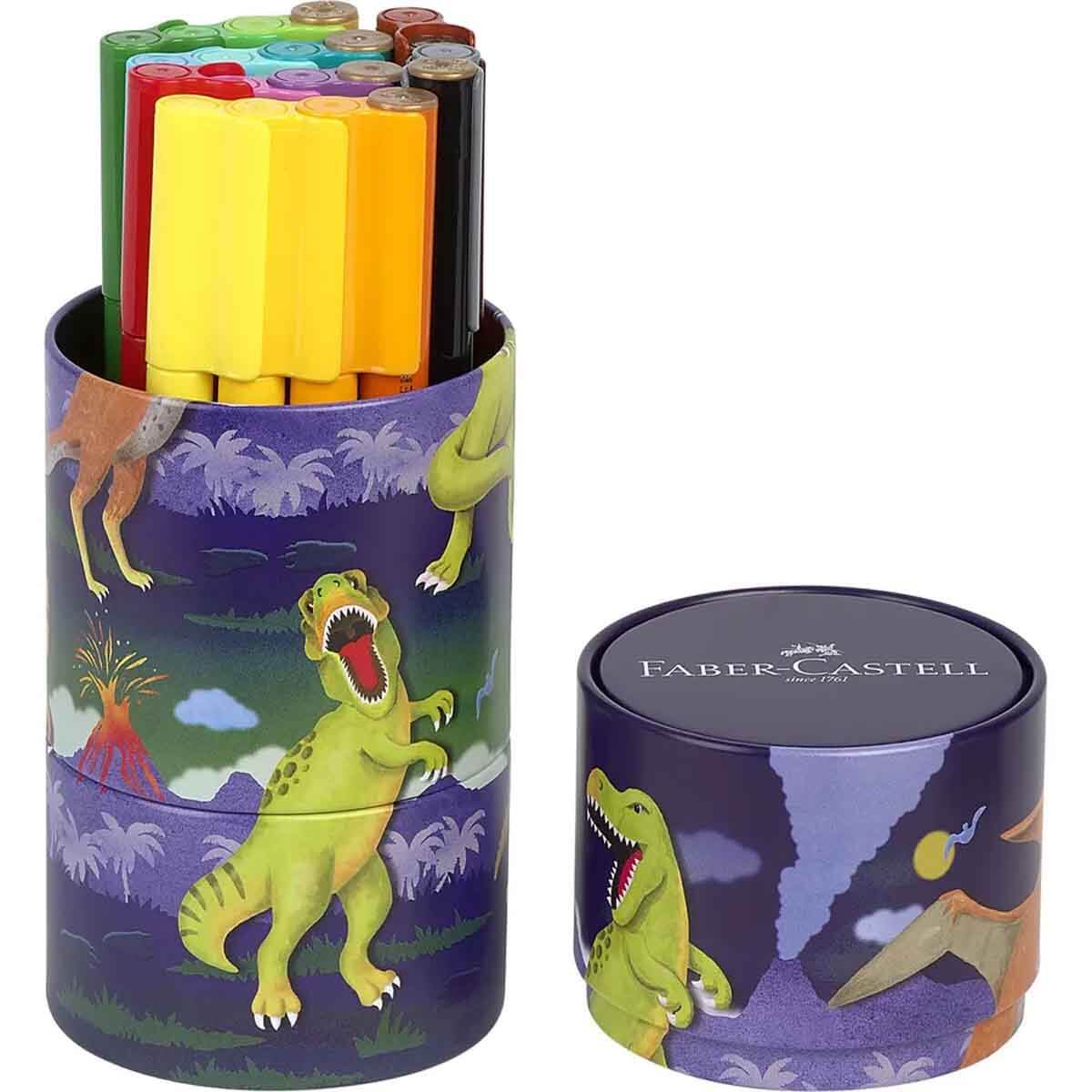 undefined - 0dd42_Faber_Castell_Yikanabilir_Dino_Keceli_Kalem_20li_.jpg