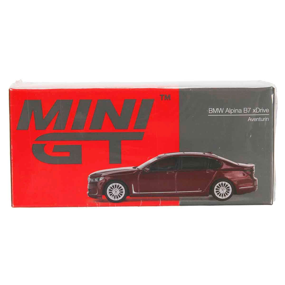 1:64 Mini GT BMW Alpina B7 xDrive Aventurin Diecast Model Araba