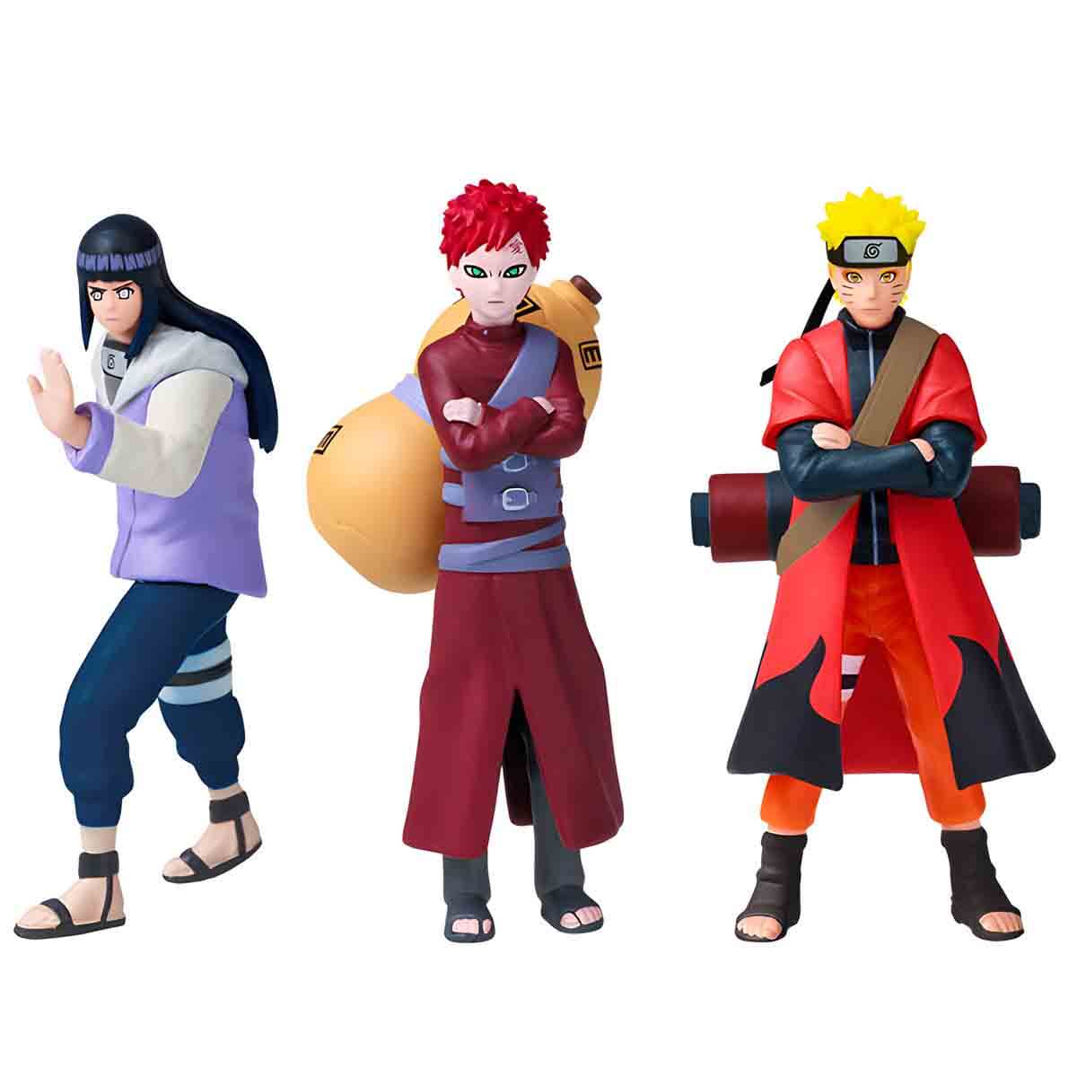 Naruto Shippuden 12'li Figür Seti S1 - Turuncu Saçlı Nagato'Lu Set