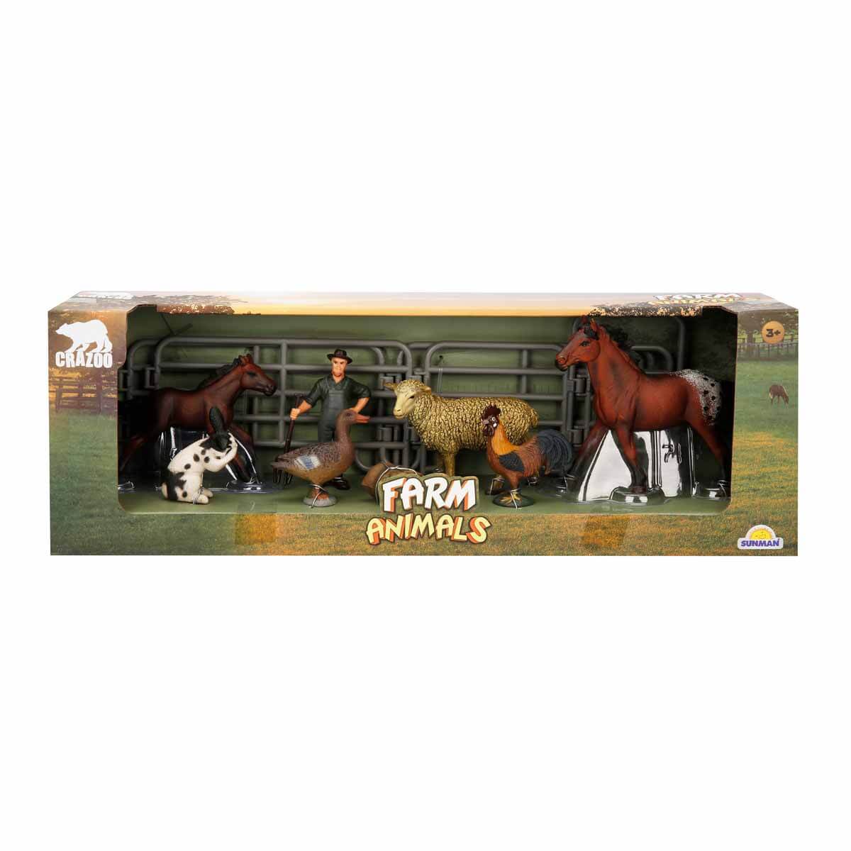 Wild Life Çitli Çiftlik Seti - Horoz | Toyzz Shop