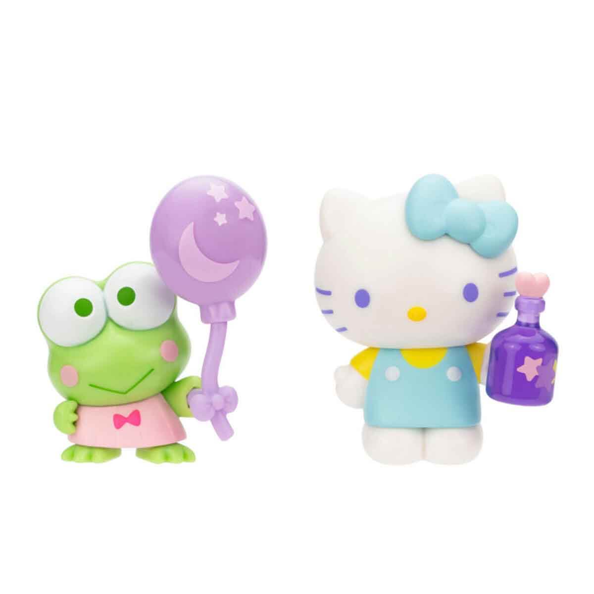 Hello Kitty 2'li Mini Figür Seti S2 HKT06100 - Keroppi-Hello Kitty