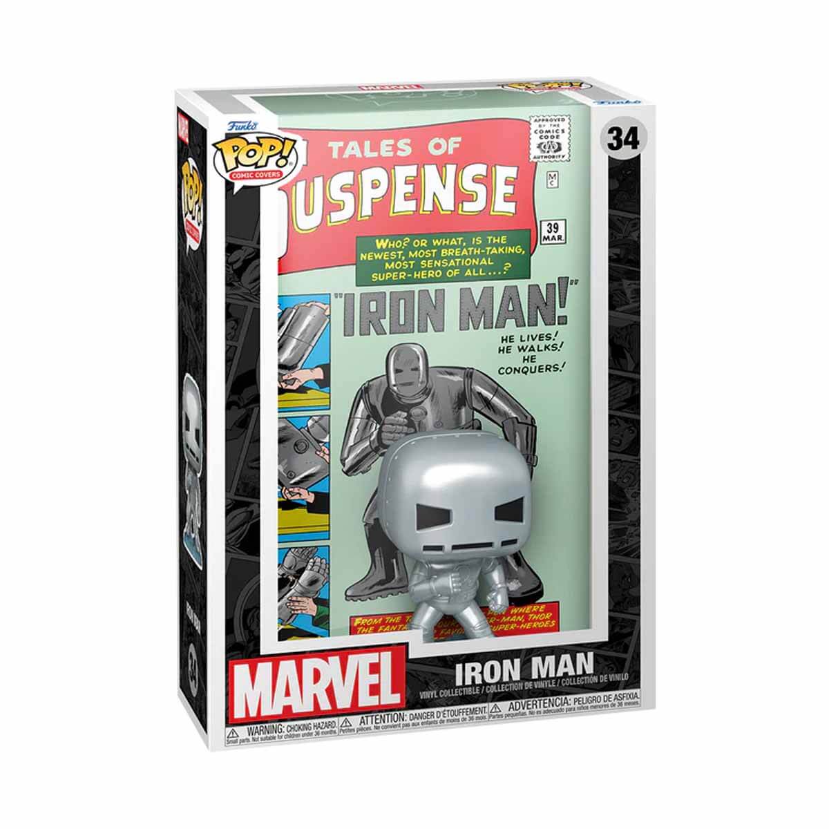 PRE-ORDER Marvel Comics - Iron Man '68 Pop! Comic Covers with Case - PRE-ORDER