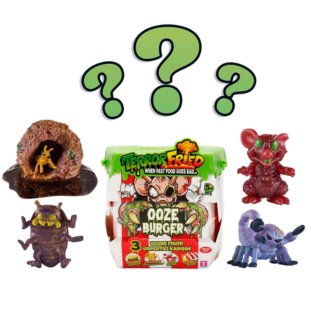 Terror Fried 4'lü Orta Menü ve 3'lü Sürpriz Figür Paketi | Toyzz Shop