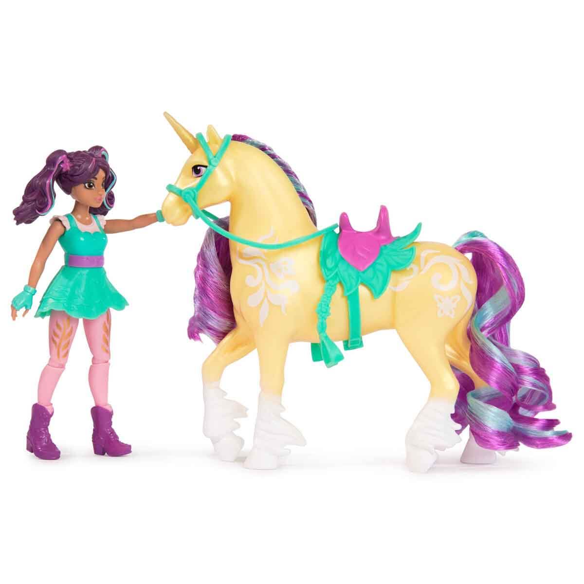 Unicorn Academy Figür ve Unicorn Seti - Valentina Ve Cinder
