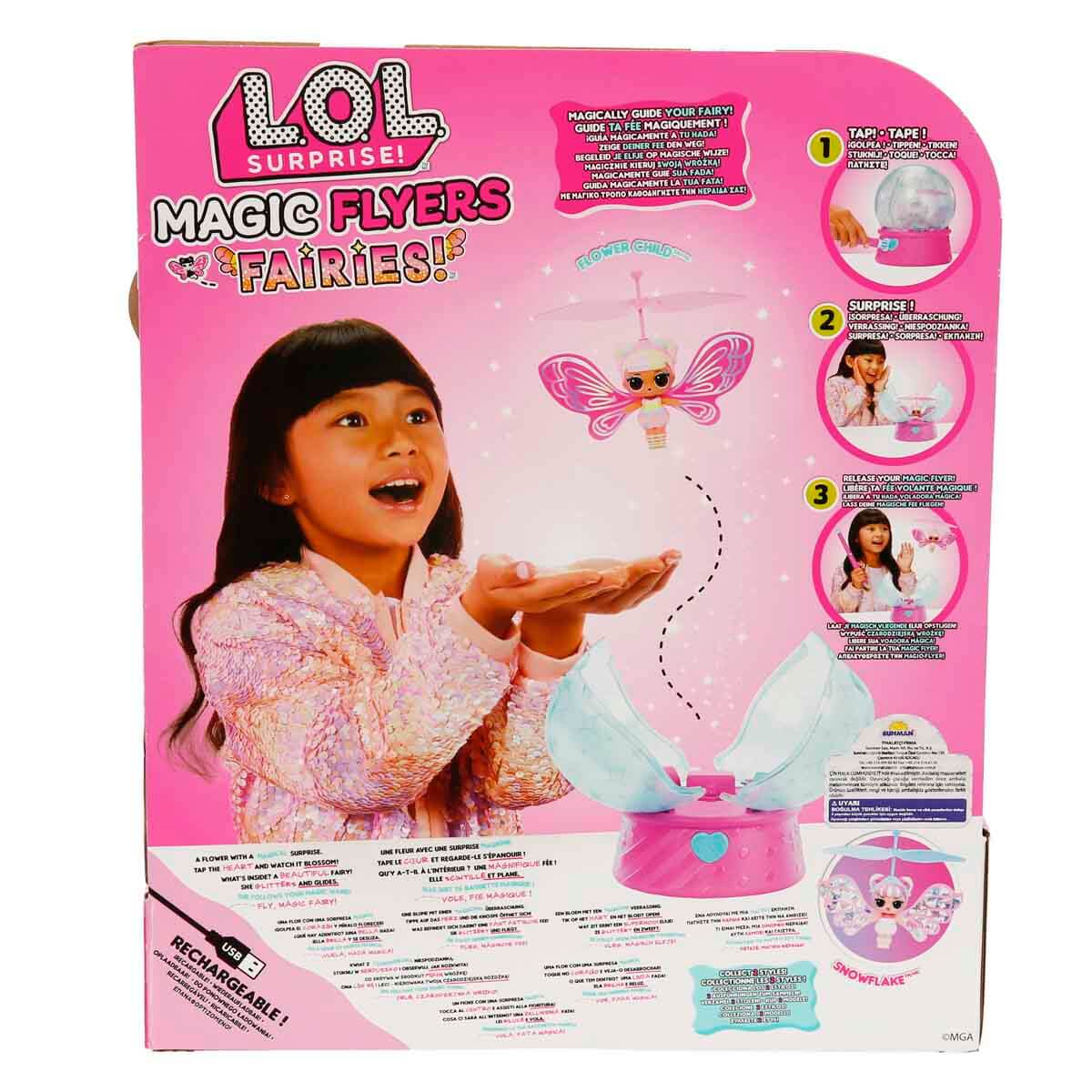 LOLL様　特注品　現在購入不可 L.O.L Surprise Magic Flyers Sihirli Peri - Flower Child Mavi Küre