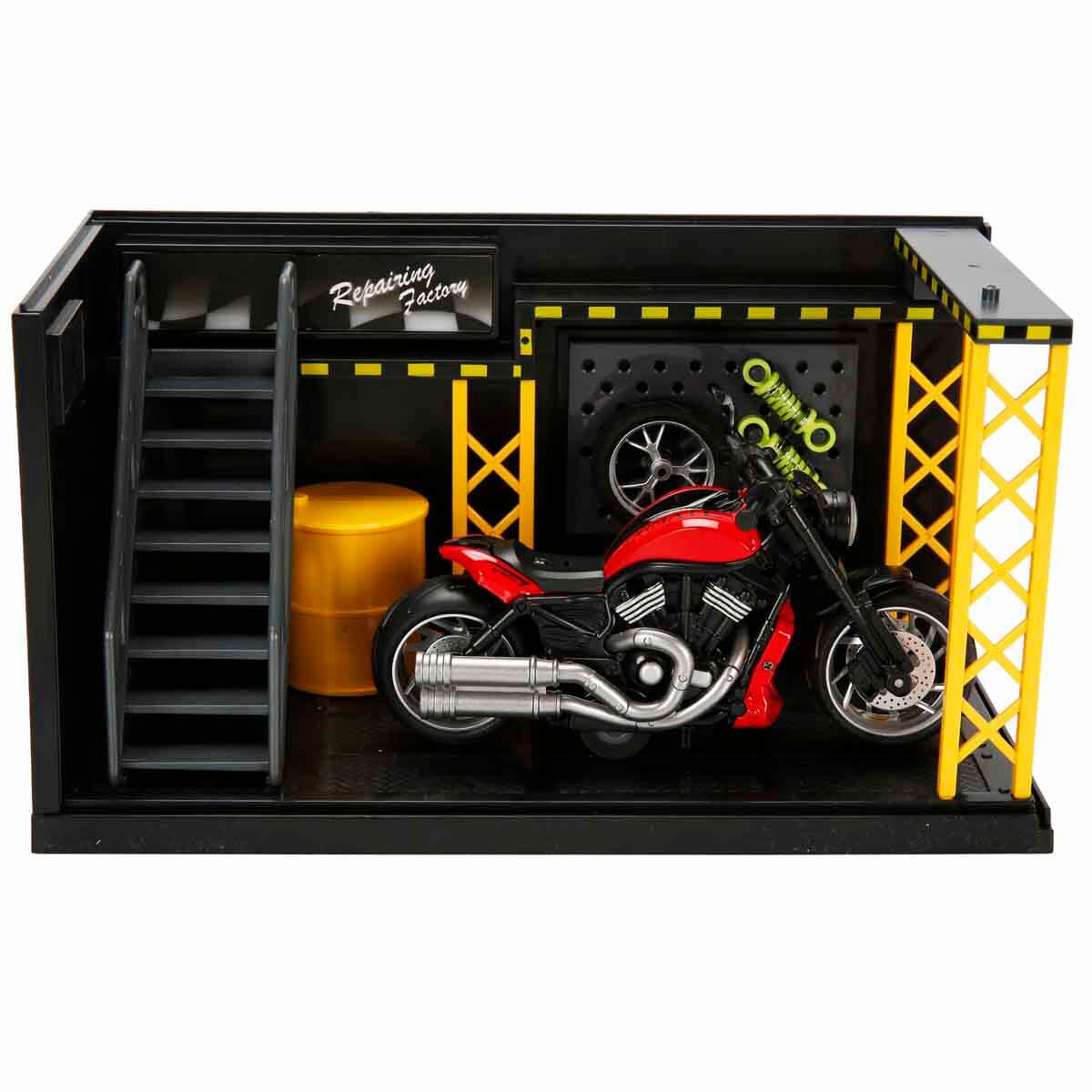 undefined - 13f01_1:12_Sesli_ve_Isikli_Harley_Wolverine_Die_Cast_Cek.jpg