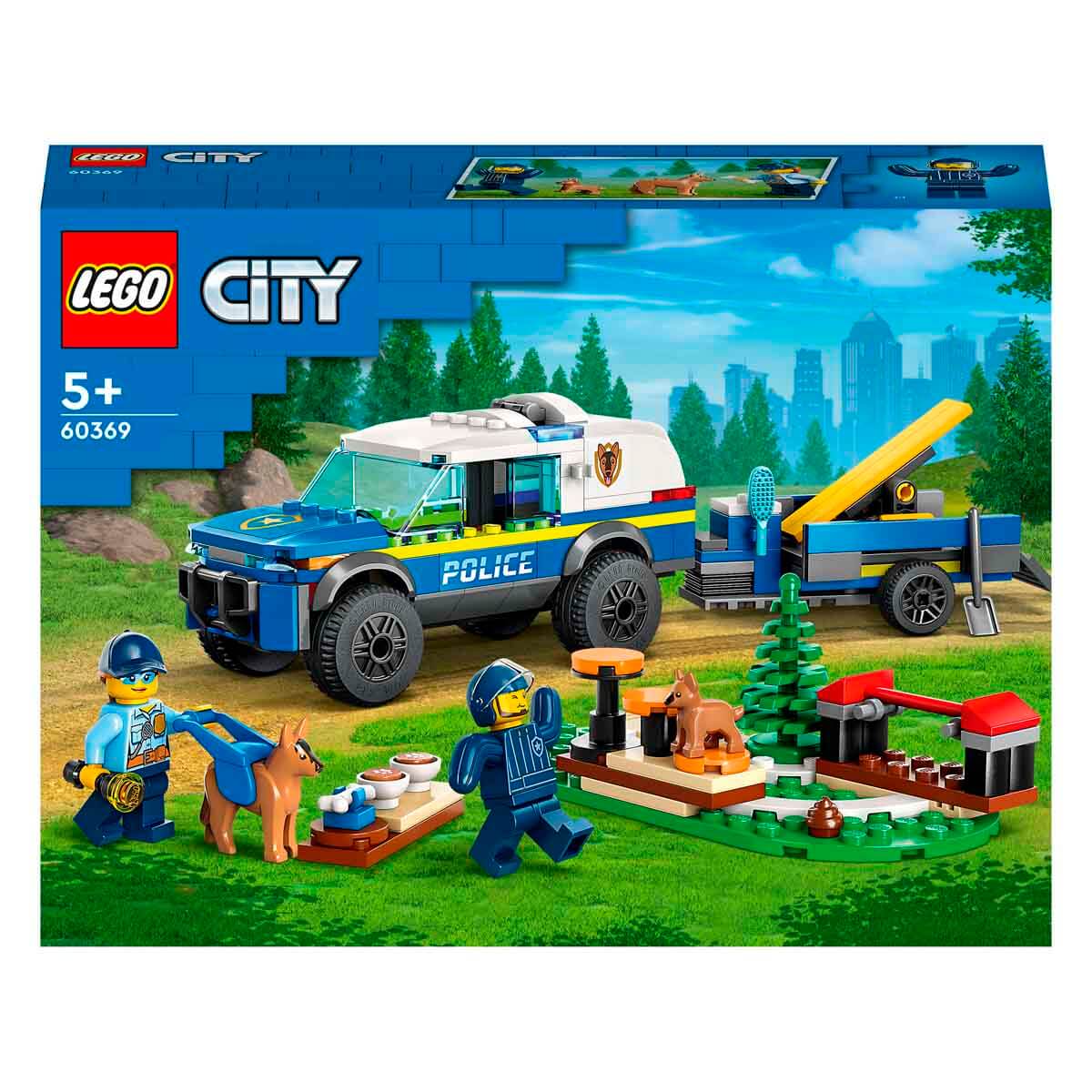 LEGO City Mobil Polis Köpeği Eğitimi 60369 - 5 Yaş ve Üzeri