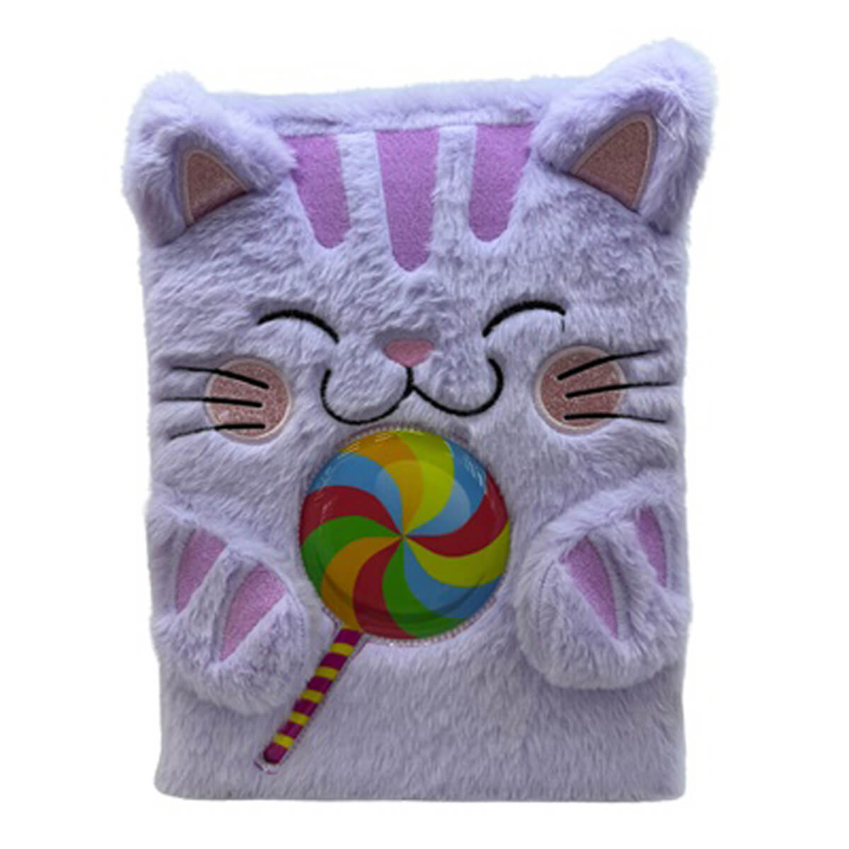 undefined - 14645_Lolipoplu_Kedi_Desenli_Pelus_Defter_LLM_NEW045.jpg
