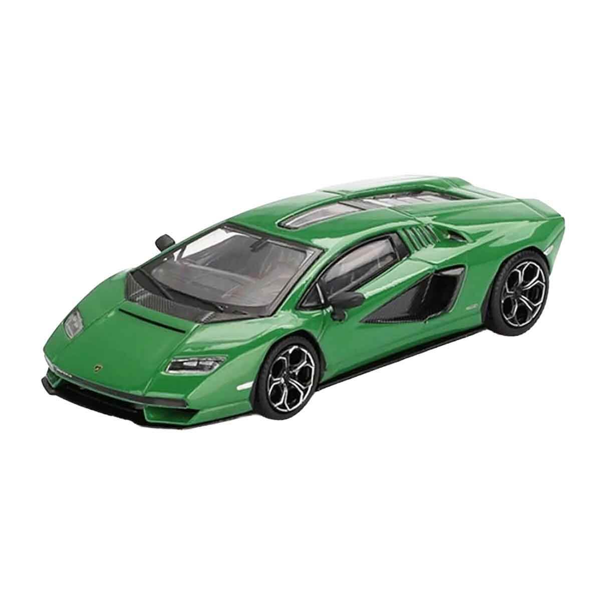 1:64 Mini Gt Lamborghini Countach LPI 800-4 Verde Medio Diecast