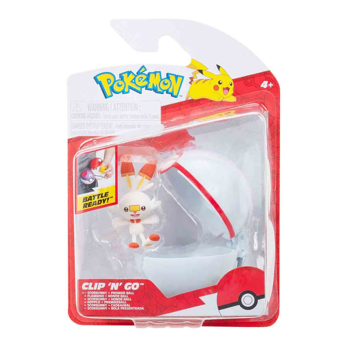 Pokemon Clip 'N' Go Poke Topu ve Figür Seti POK/95057-E - Totodile