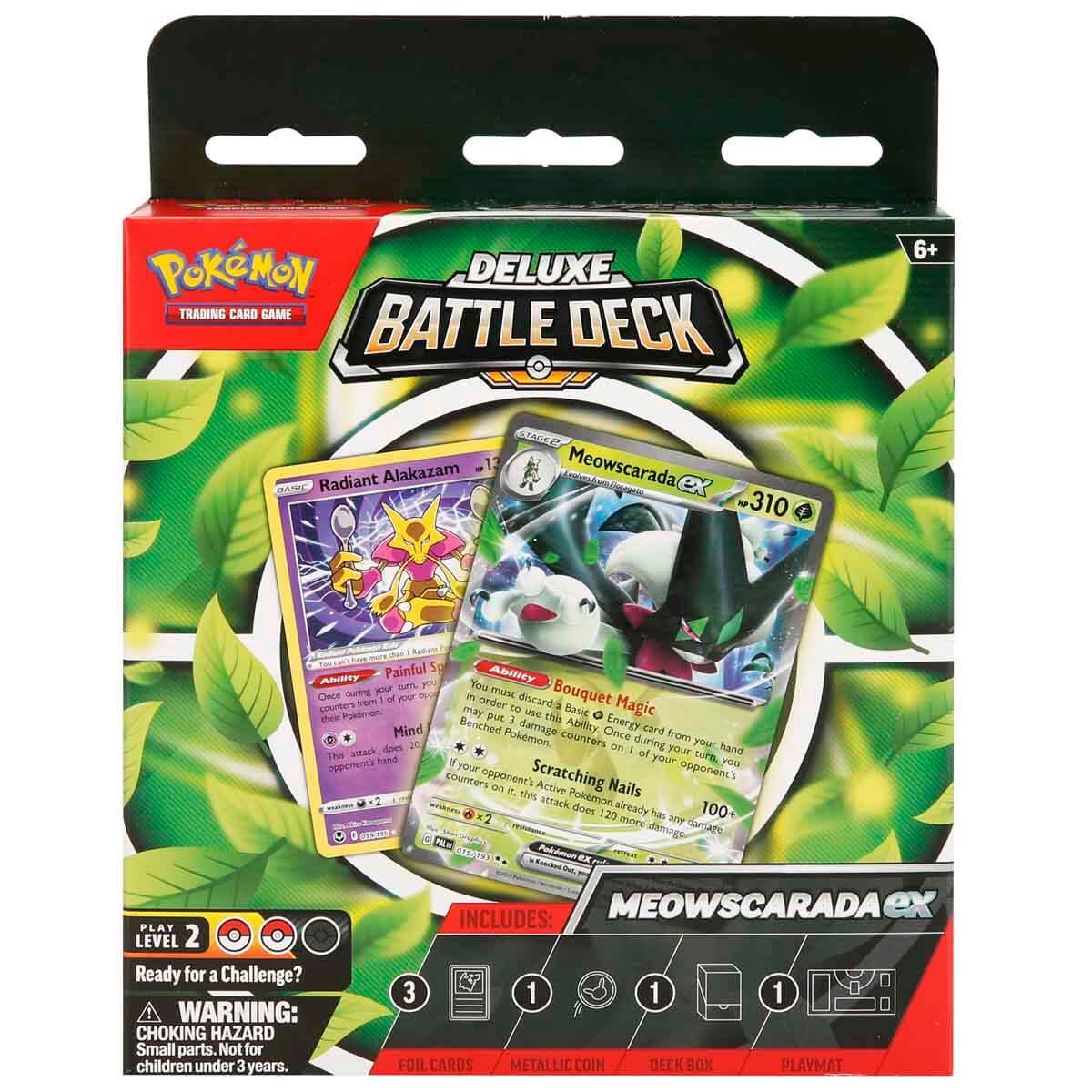 Pokemon Deluxe Battle Deck - Meowscarada Ex | Toyzz Shop