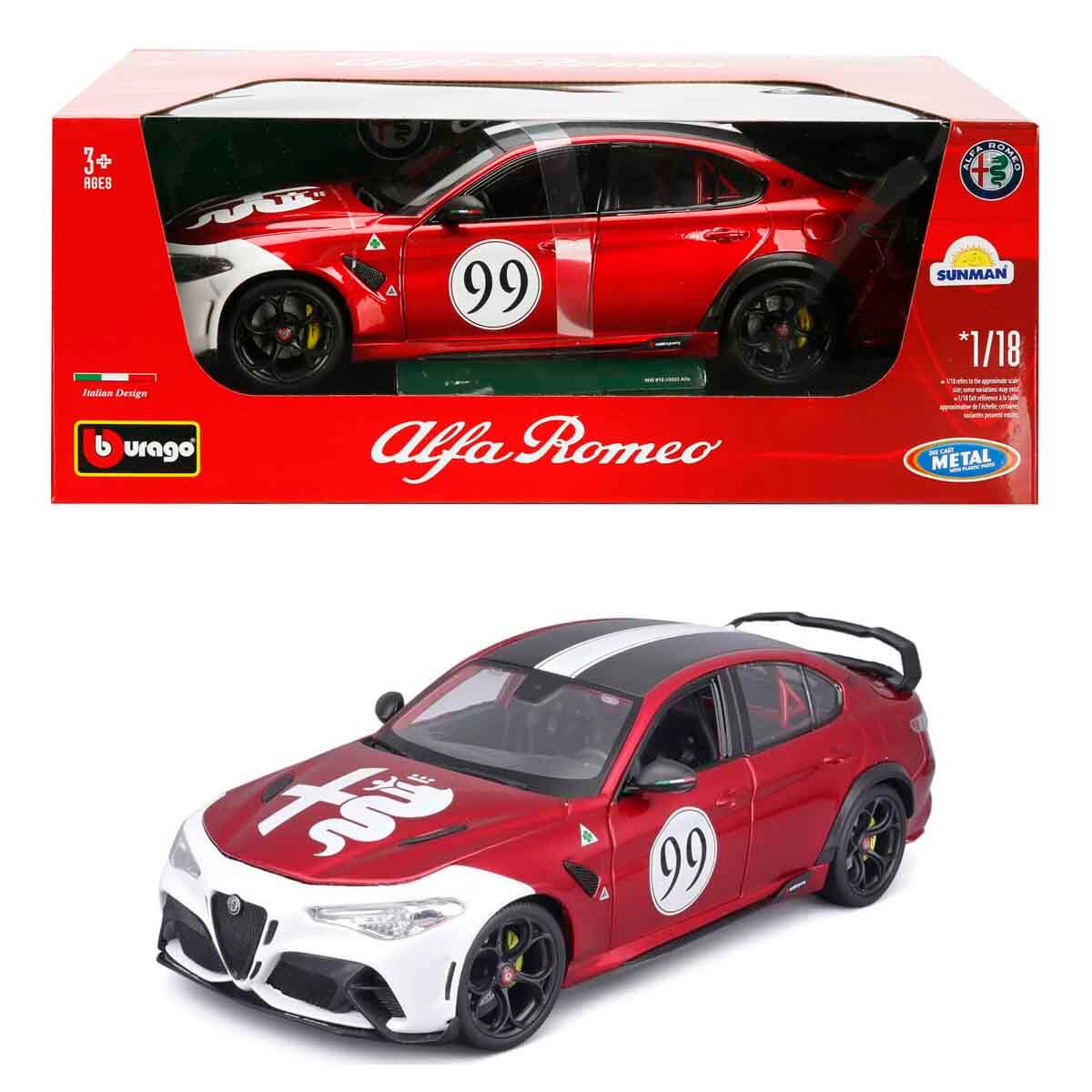 1:18 Alfa Romeo Giulia GTAm Model Araba | Toyzz Shop