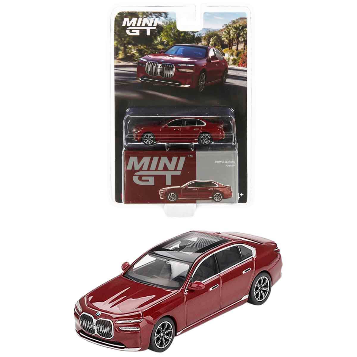 1:64 Mini GT BMW i7 xDrive60 Aventurin Diecast Model Araba | Toyzz