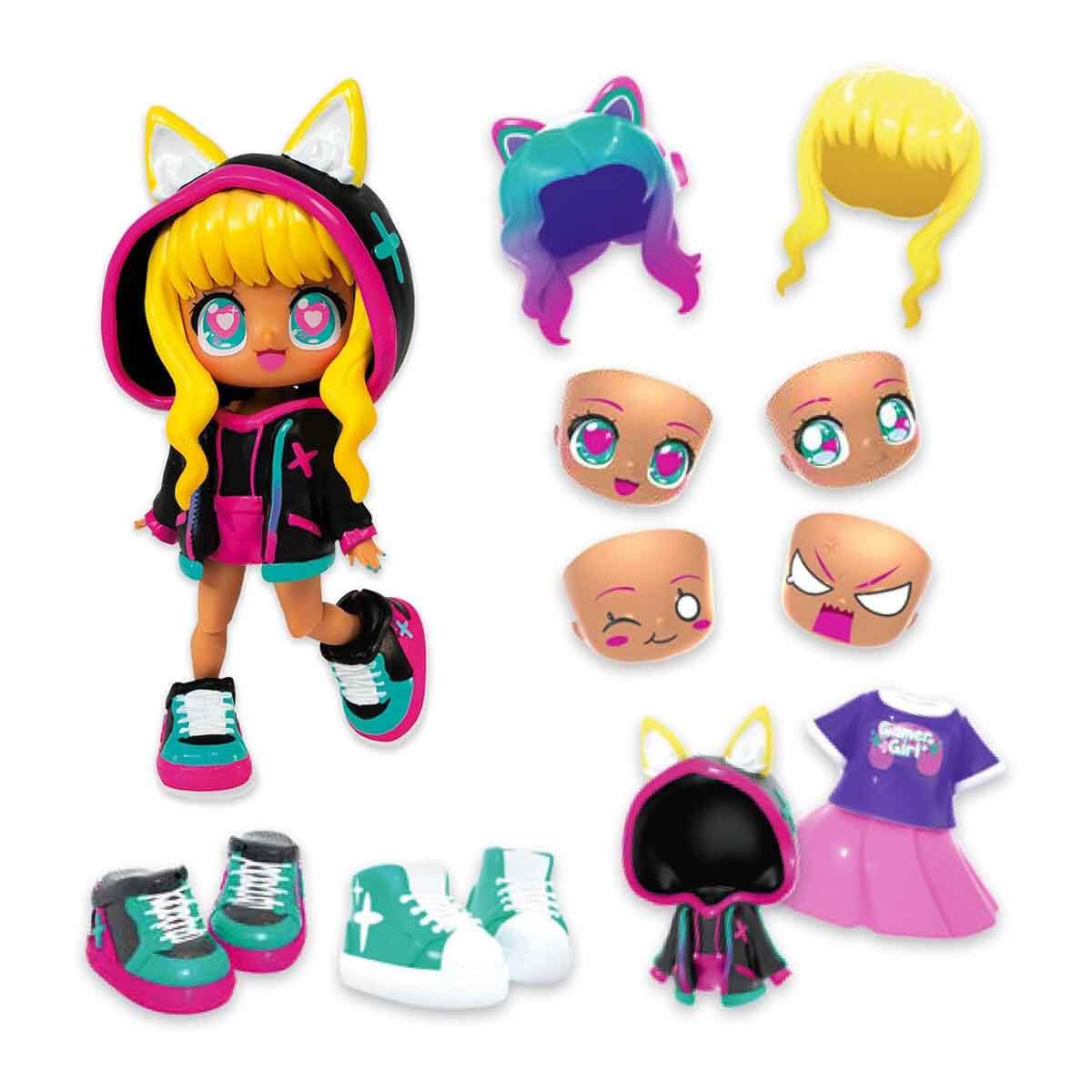 Animakii Bebek ve Aksesuar Seti - Gamer Ve Cyberpunk | Toyzz Shop