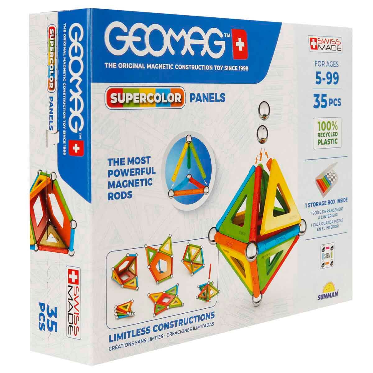 Geomag Supercolor Panels Manyetik Zeka Oyunu 35 Parça | Toyzz Shop
