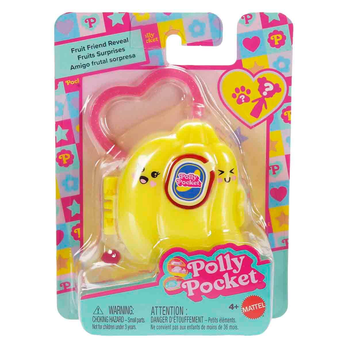 Polly Pocket Meyve Temalı Sürpriz Set JKC86 - Şeftali Jkc87