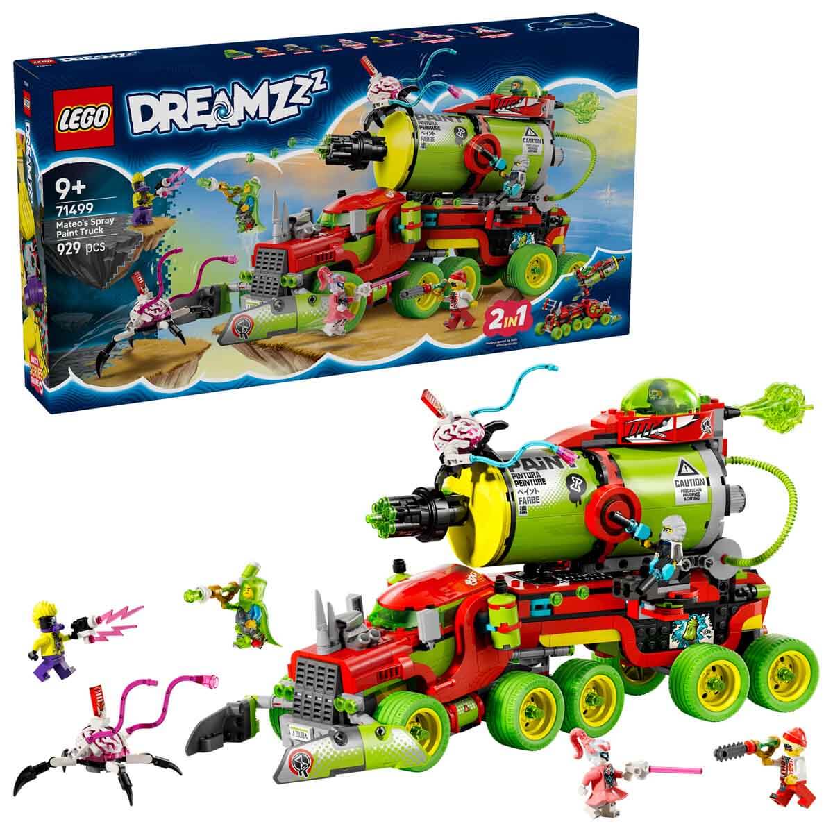 LEGO DREAMZzz Mateo'nun Sprey Boya Kamyonu 71499 - 9 Yaş ve Üzeri