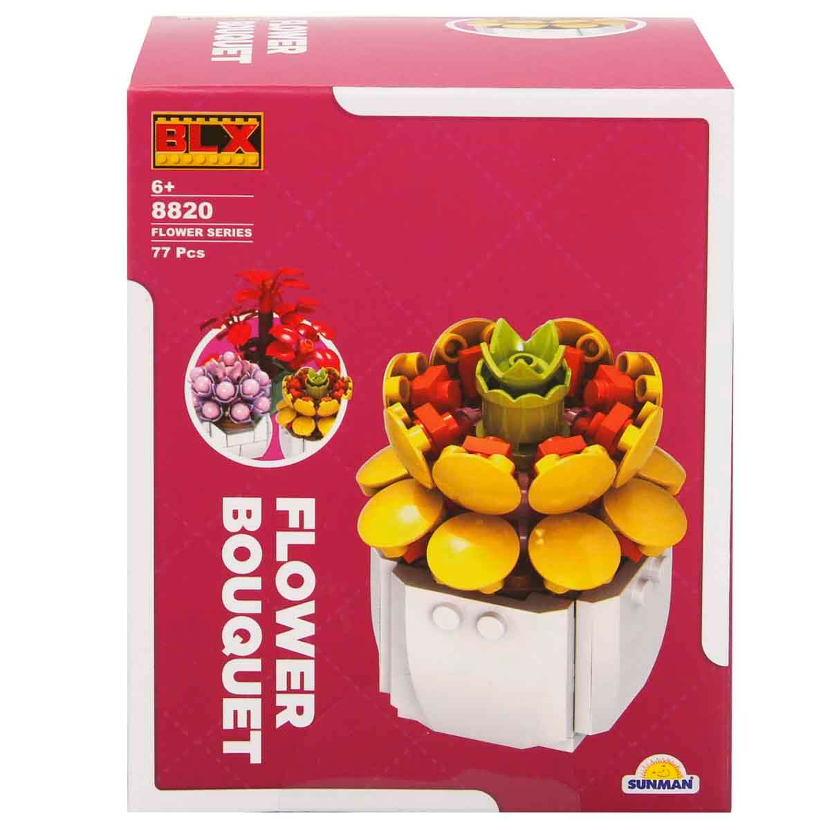 BLX Bitki Çiçekleri 8820 - Mavi Çiçek 76 Parça | Toyzz Shop