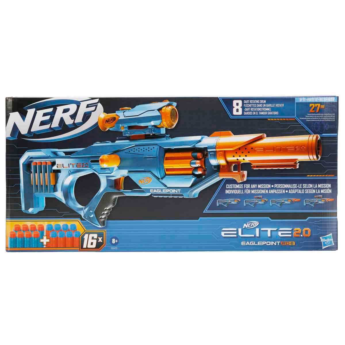Nerf Elite 2.0 Eaglepoint RD8 16 Mermili Sünger Dart Atan Silah 68