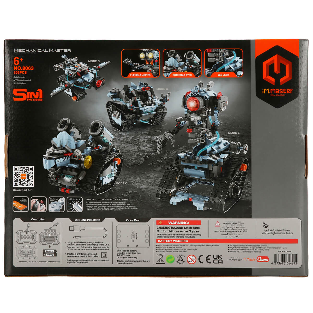 undefined - 1dc90_5in1_iM._Master_Isikli_Uzaktan_Kumandali_Robot_803.jpg