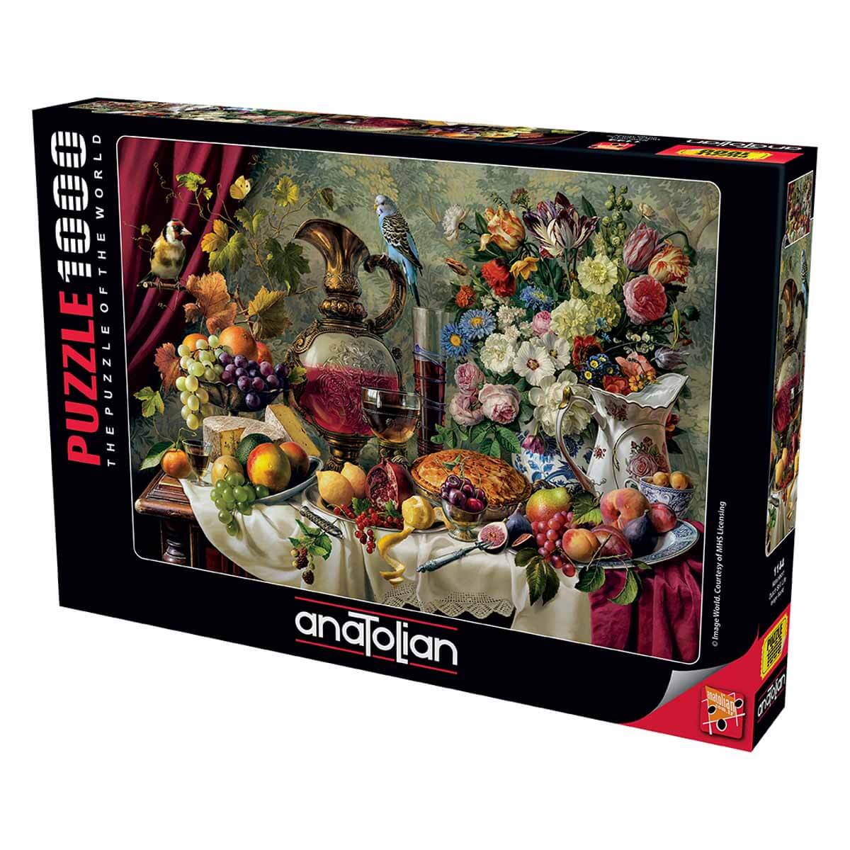 1000 Parça Puzzle: Natürmort | Toyzz Shop