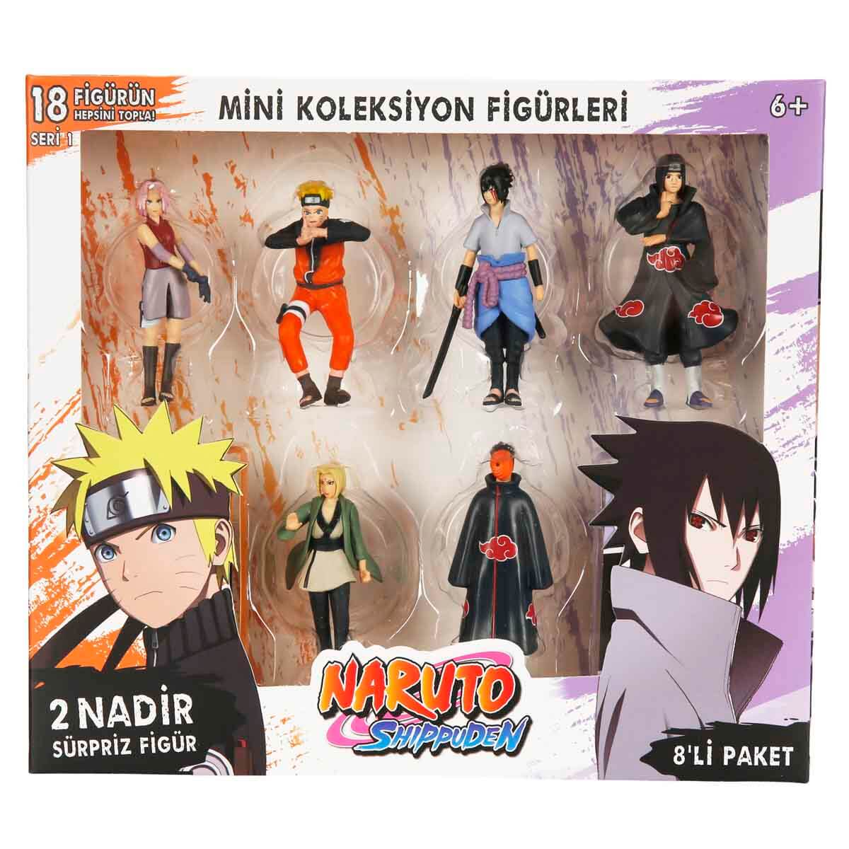Naruto Shippuden 8'li Figür Seti S1 - Turuncu Maskeli Obito Uchiha