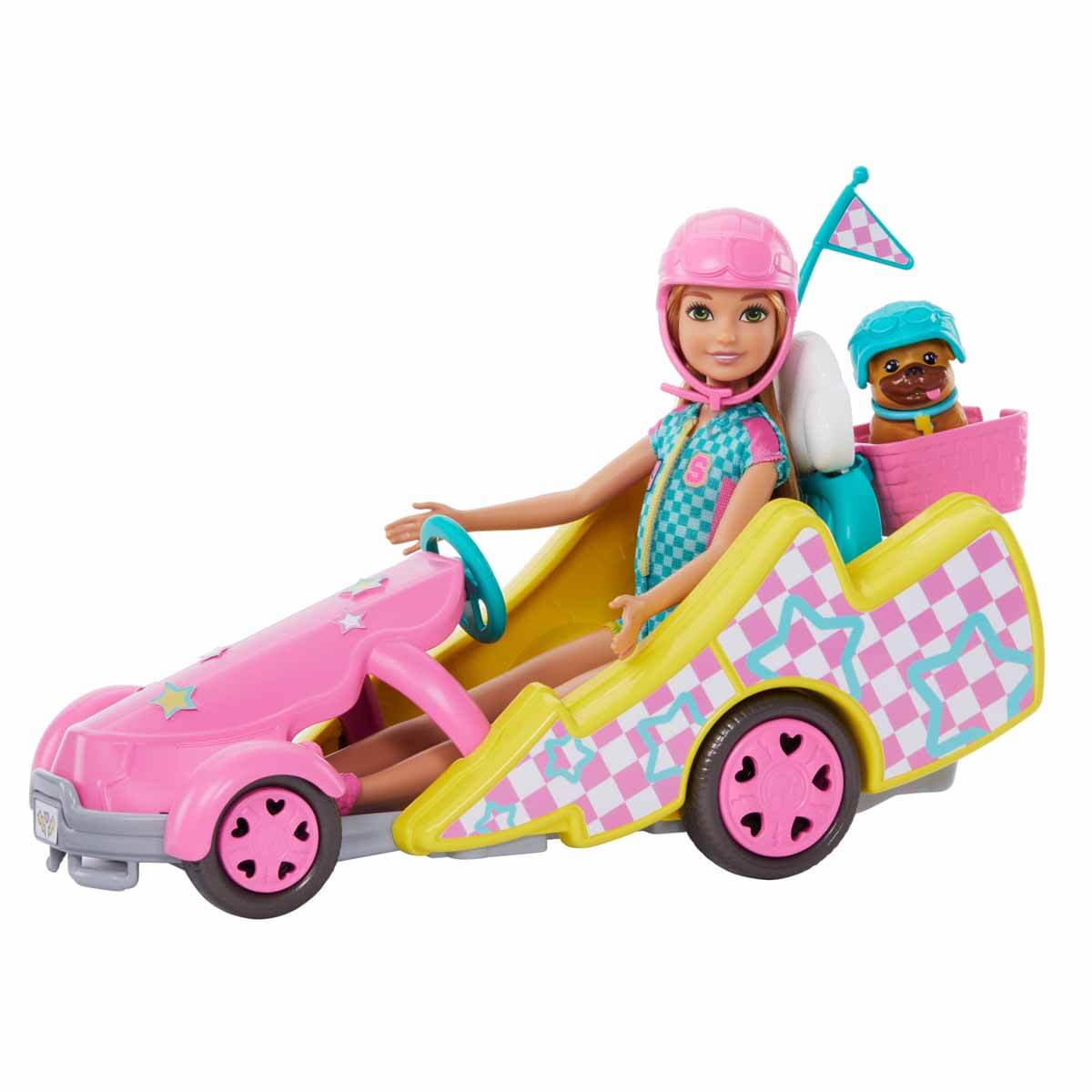 Barbie Stacie ve Go Kart Arabası HRM08 | Toyzz Shop