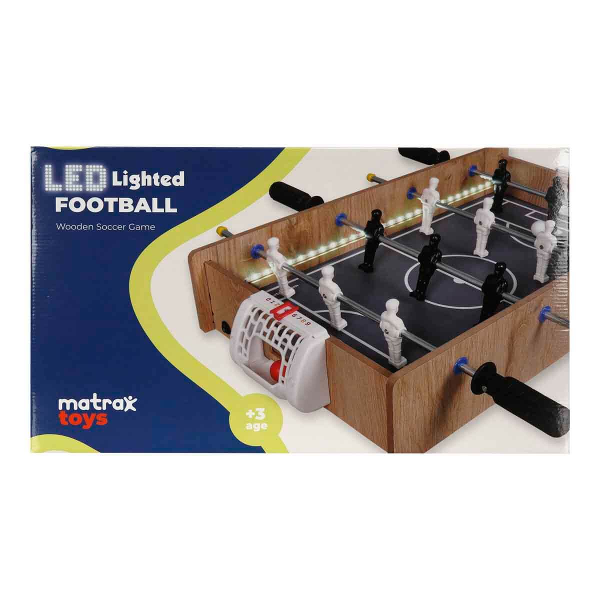 Led Işıklı Ahşap Masaüstü Langırt | Toyzz Shop