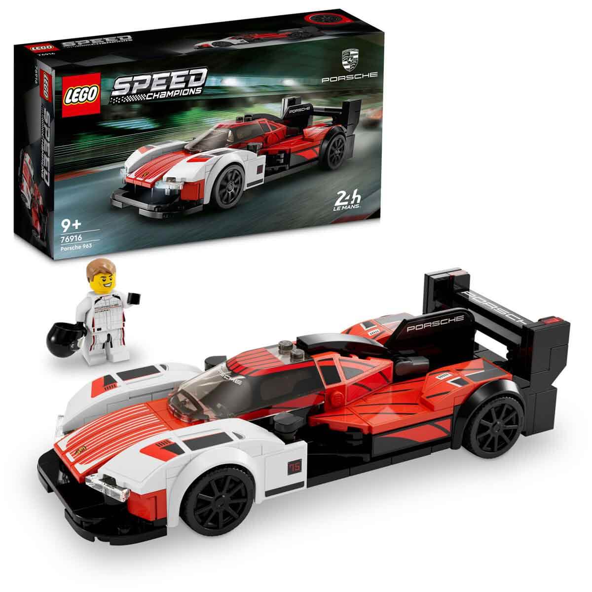 LEGO Speed Champions Porsche 963 76916 - 9 Yaş ve Üzeri Çocuklar