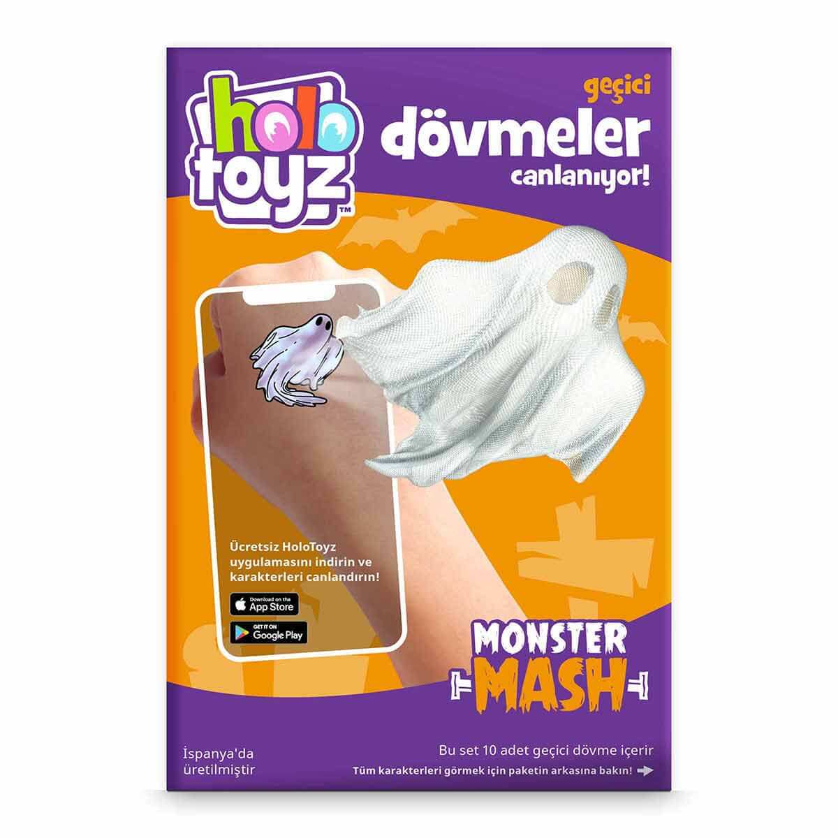 undefined - 23daf_Monster_Mash_AR_Uyumlu_Gecici_Dovme_Seti.jpg