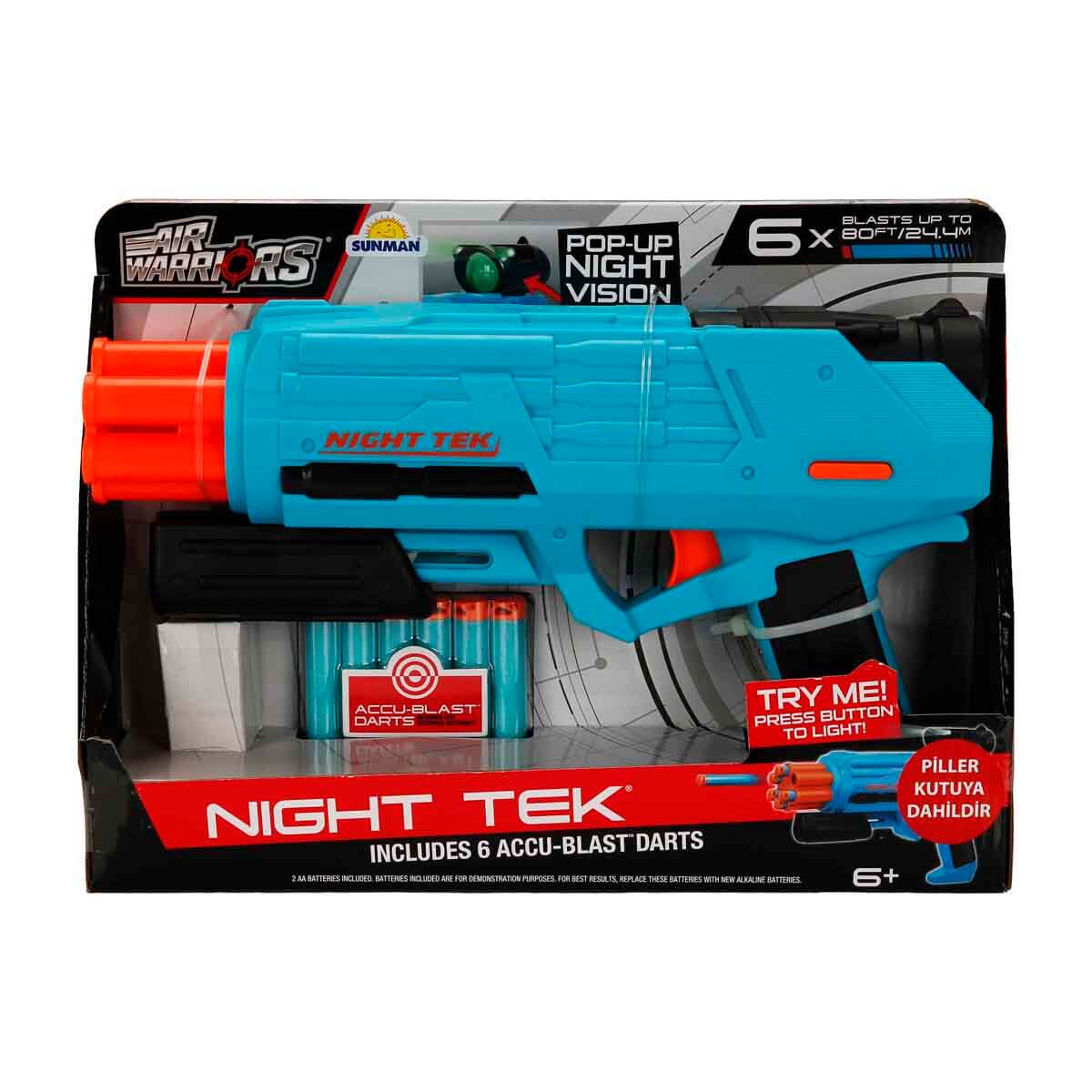 トイガン NIGHTWARRIOR Air Warriors Night Tek Silah | Toyzz Shop