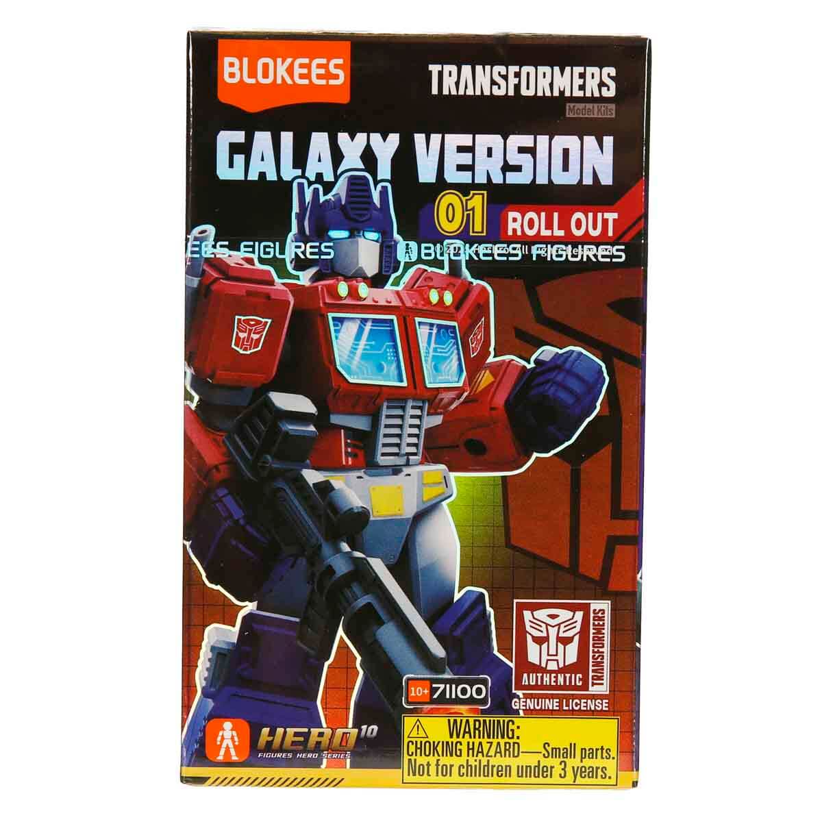 Blokees Transformers Galaxy Version 01 Roll Out Figür Yapım Seti