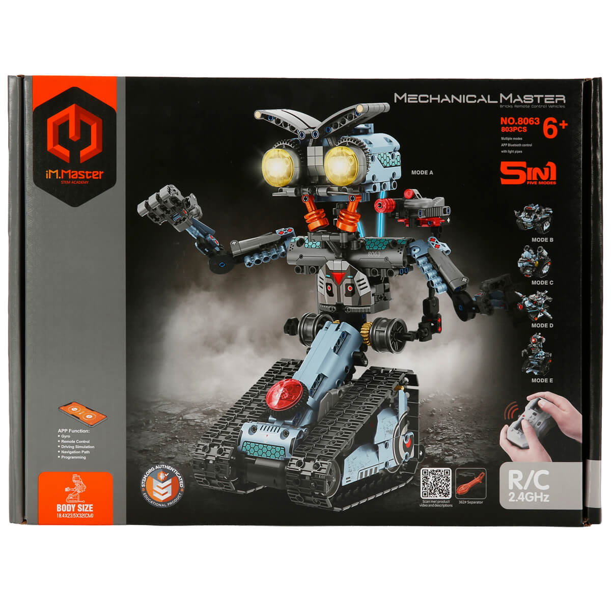 undefined - 26579_5in1_iM._Master_Isikli_Uzaktan_Kumandali_Robot_803.jpg