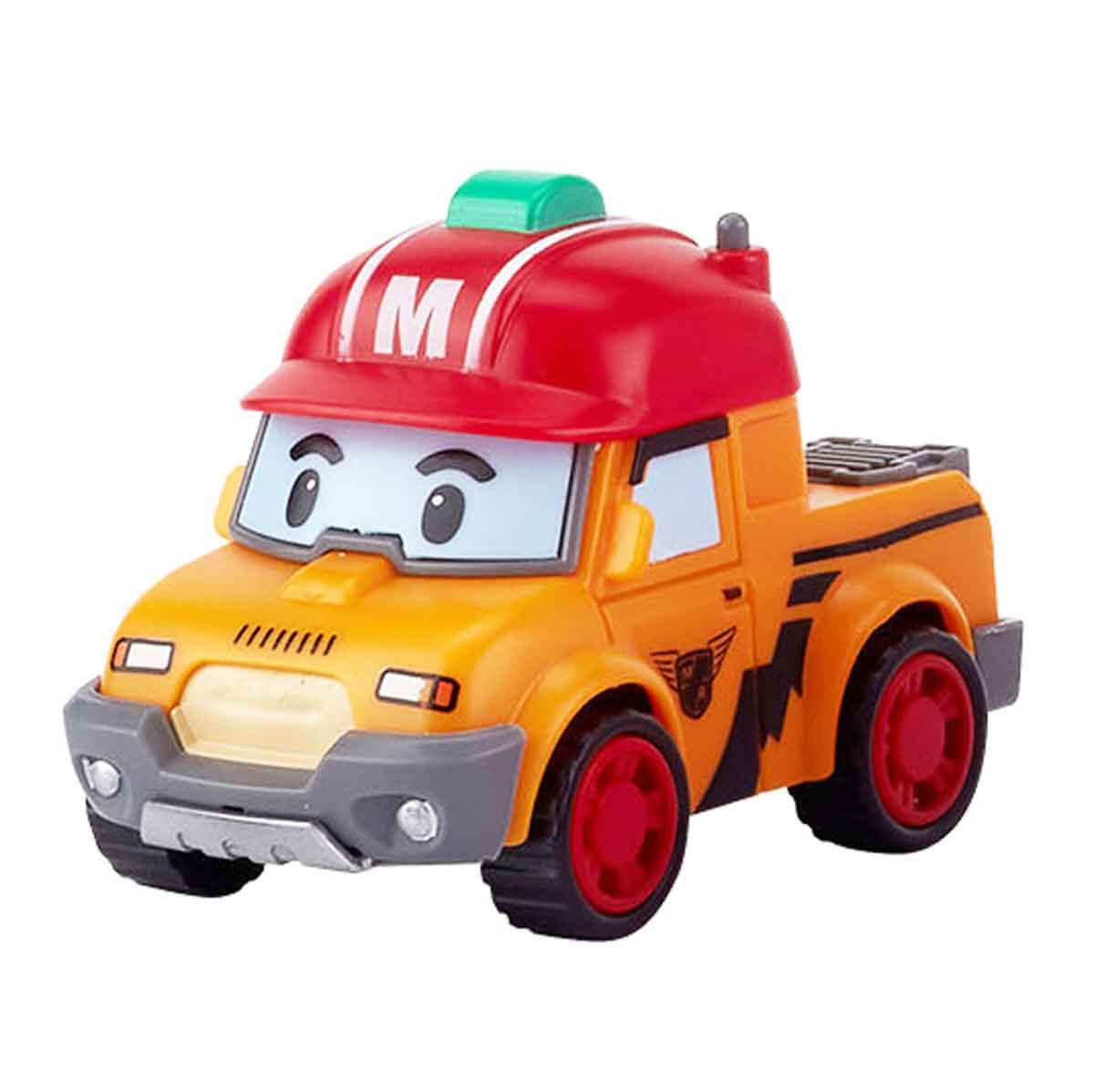Robocar Poli Diecasting Set : Poli, Roy, Amber, Helly (Non-transformer) by Silverlit