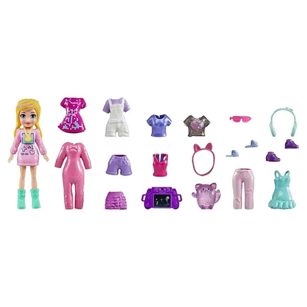 Polly Pocket Fashion Pack HKV88 - Mor Kedi Hrd60 | Toyzz Shop