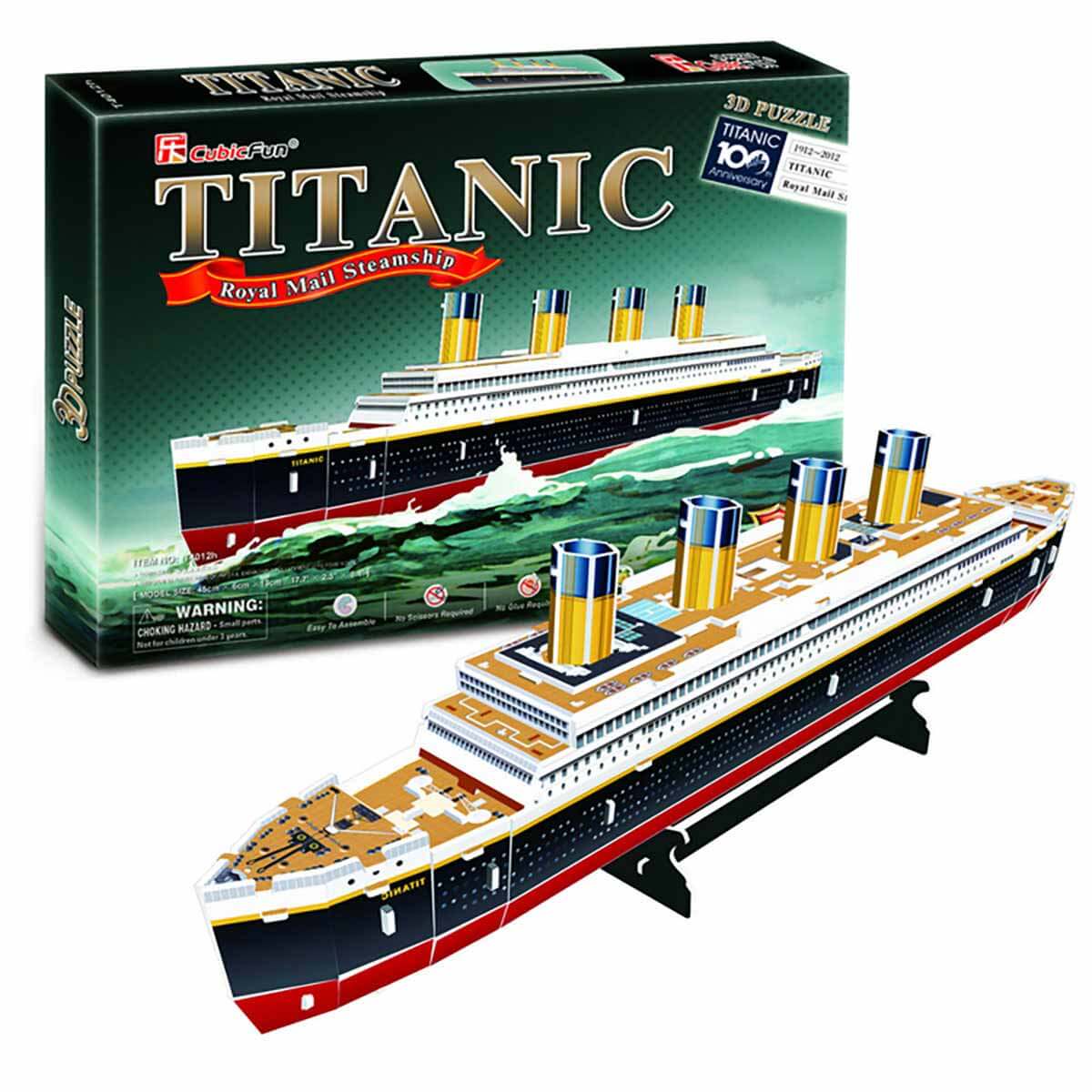 35 Parça 3D Puzzle: Titanic | Toyzz Shop