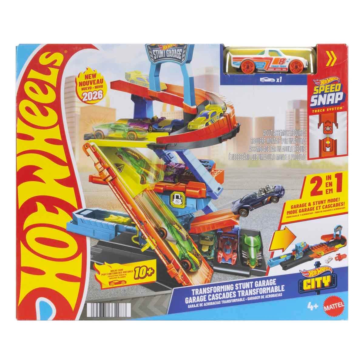 2in1 Hot Wheels Dönüşebilen Garaj Oyun Seti JHL94 | Toyzz Shop