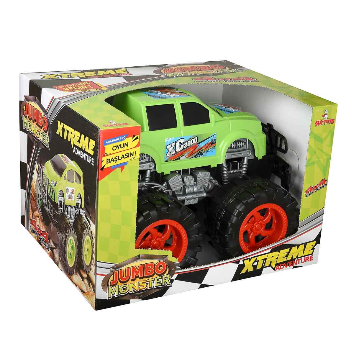 JUMBO MAX. 1〜15 Jumbo Monster Xtreme Adventure Off Road Araç - Gri | Toyzz Shop