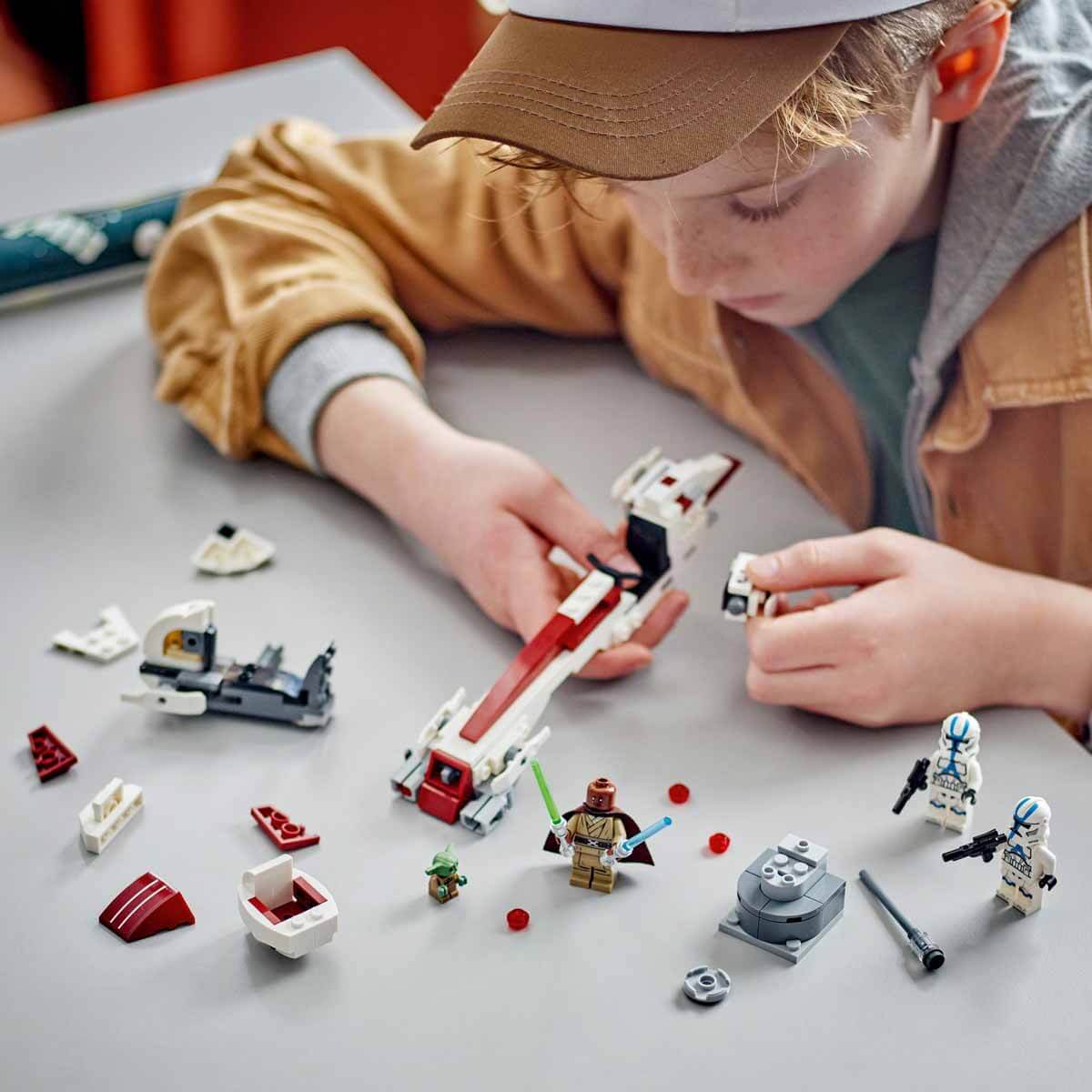 LEGO Star Wars: The Mandalorian BARC Motoru Kaçışı 75378 - 8 Yaş