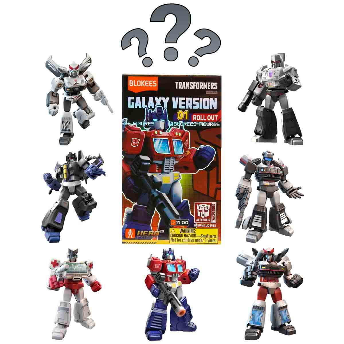 コミック・アニメ BLOKEES Blokees Transformers Galaxy Version 01 Roll Out Figür Yapım Seti