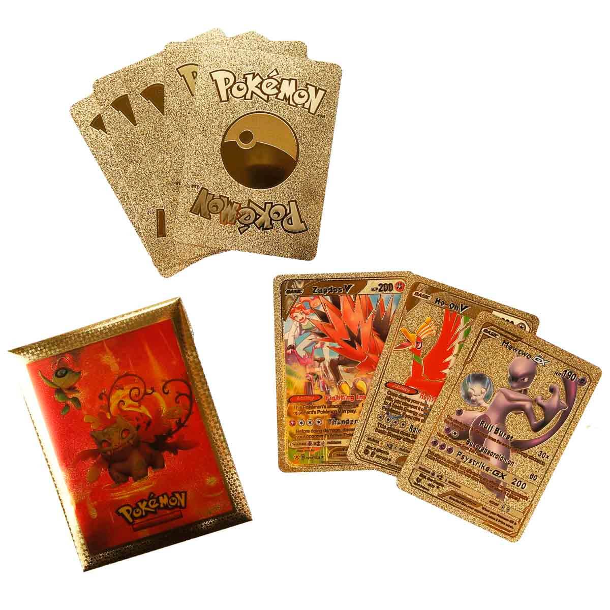 Pokemon Gold Trading Card 10'lu Paket | Toyzz Shop