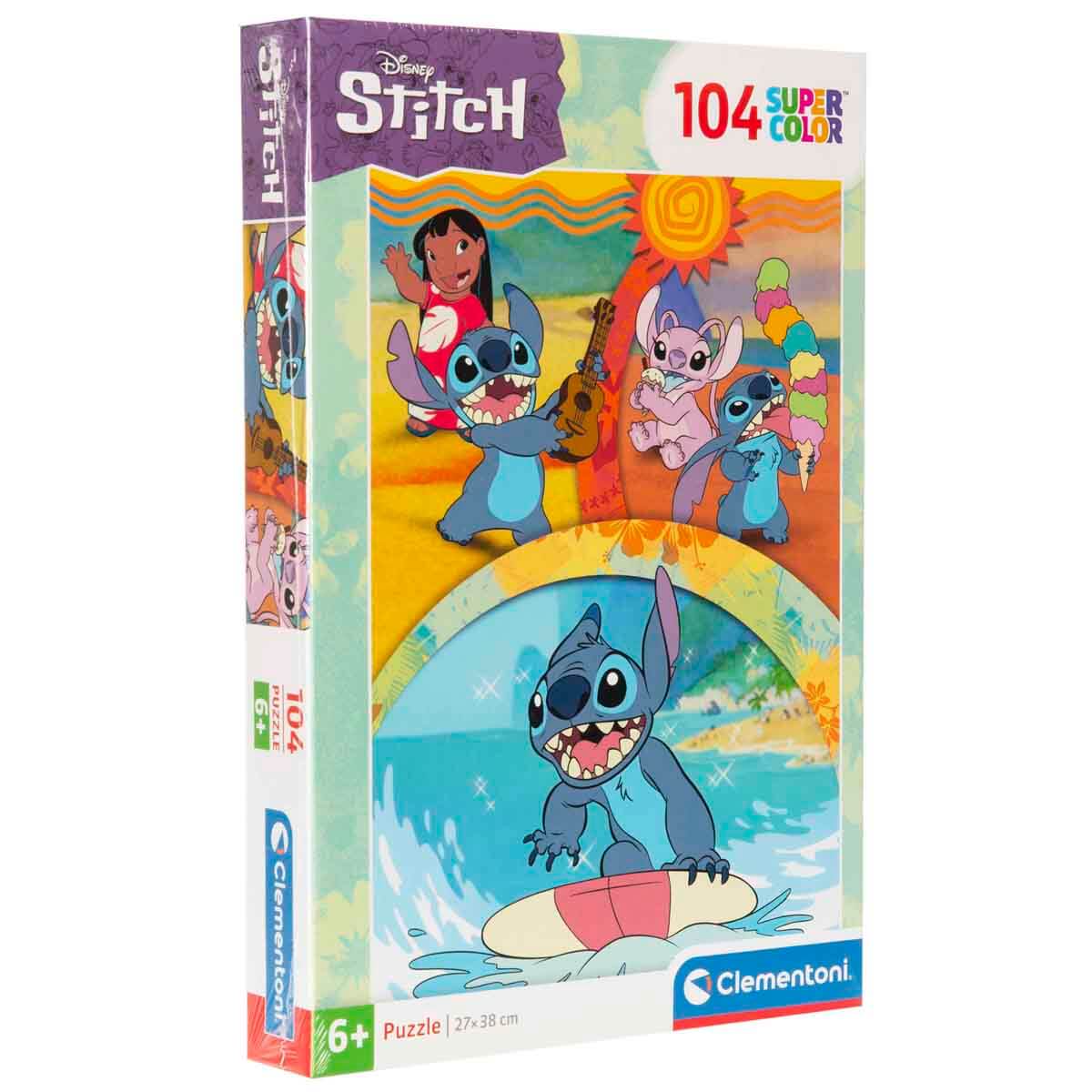 104 Parça Supercolor Puzzle: Disney Stitch | Toyzz Shop