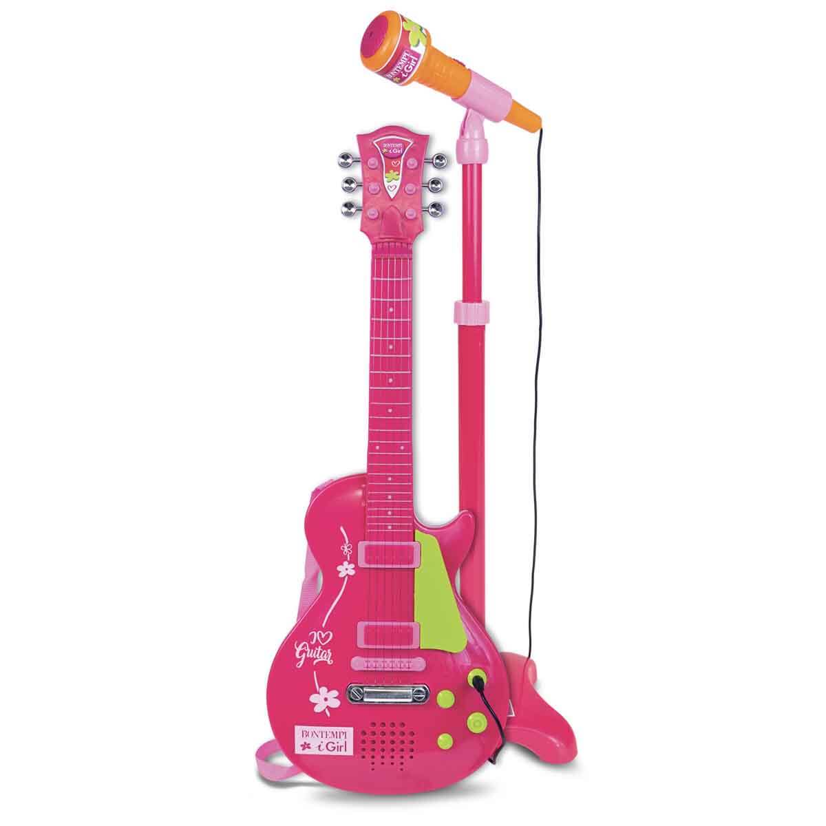 undefined - 31527_Bontempi_Ayakli_Mikrofonlu_Pembe_Elektronik_Cocuk_.jpg