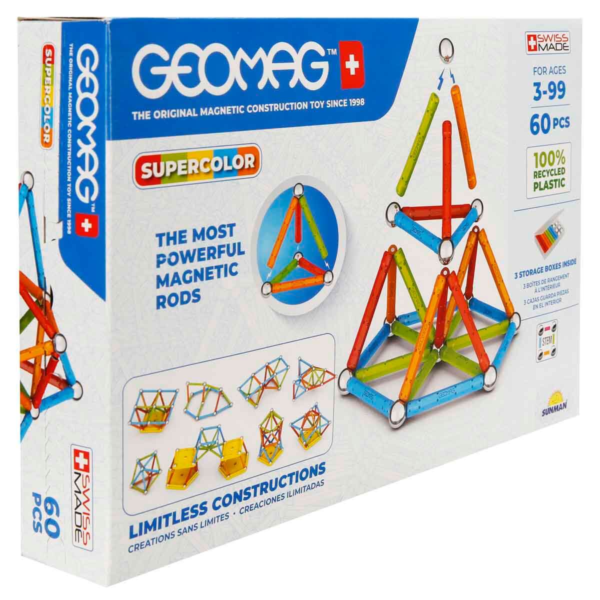 JR PROPO RG812BXとTAGSminiのセット Geomag Supercolor Panels Manyetik Zeka Oyunu 60 Parça | Toyzz Shop